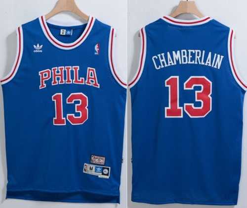 Philadelphia 76ers #13 Wilt Chamberlain Blue Throwback Stitched NBA Jersey,We sell and wholesale Philadelphia 76ers #13 Wilt Chamberlain Blue Throwback Stitched NBA Jersey on line form chian!